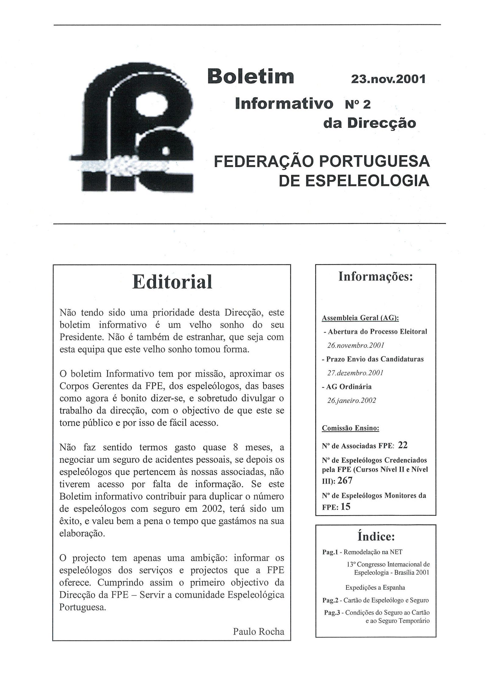 Boletim nº 2