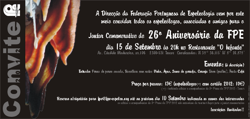 Convite - 26º Aniversário