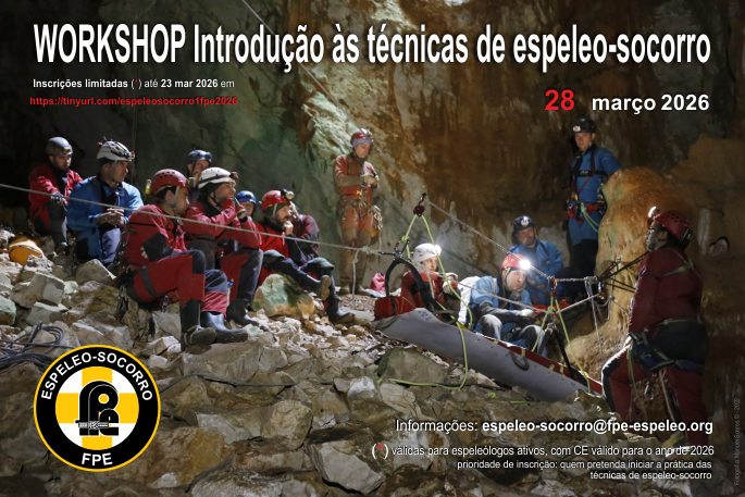 Workshop Espeleo-Socorro (introdução) | 28 março
